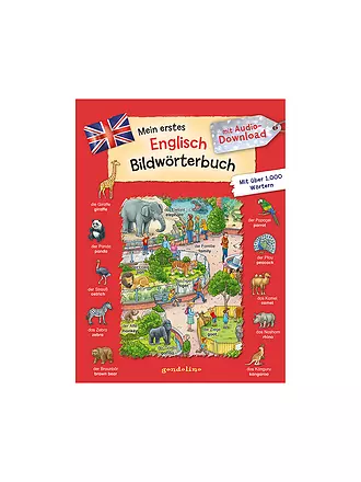 GONDOLINO | Buch - Mein erstes Englisch Bildwörterbuch mit Audio-Download | 